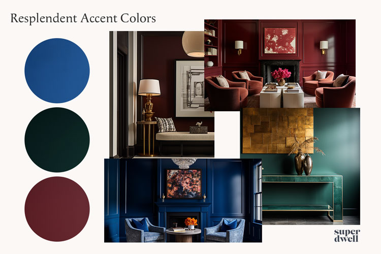 Trending Color Palettes For Colorful Home Interiors 2024